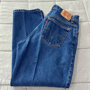 Levi’s Y2K Classic Relaxed Tapered Leg 550 Jeans Sz 12 MIS S